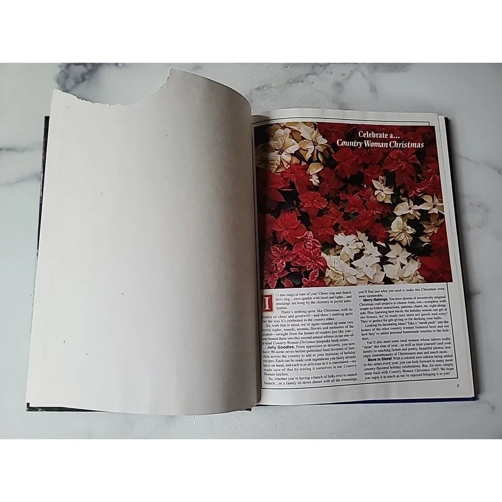 Country Woman Christmas 1997 Hardcover